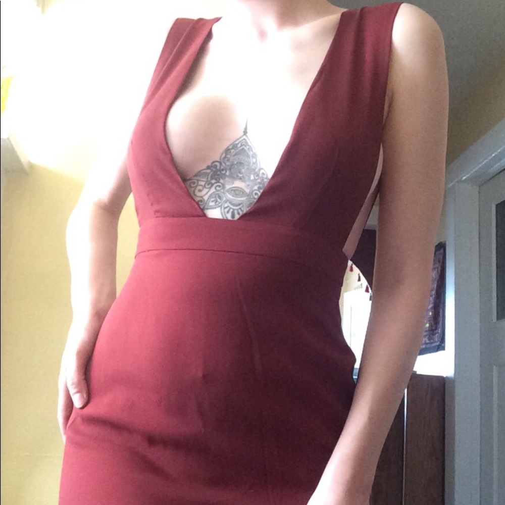 Low cut Forever 21 Dress